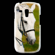Coque Samsung Galaxy S3 Mini Portrait cheval blanc 25