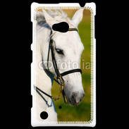 Coque Nokia Lumia 720 Portrait cheval blanc 25