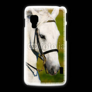 Coque LG L5 2 Portrait cheval blanc 25