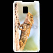 Coque LG P990 Portrait d'un lézard