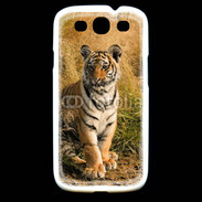 Coque Samsung Galaxy S3 Tigre au bord de l'eau