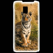 Coque LG P990 Tigre au bord de l'eau