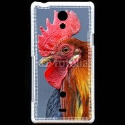 Coque Sony Xperia T Portrait d'un coq français