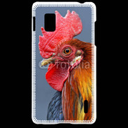 Coque LG Optimus G Portrait d'un coq français