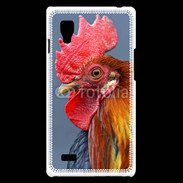 Coque LG Optimus L9 Portrait d'un coq français