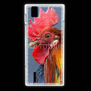 Coque Huawei Ascend P2 Portrait d'un coq français