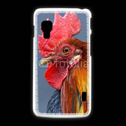 Coque LG L5 2 Portrait d'un coq français