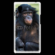 Coque LG Optimus L9 Portrait d'un Bonobo