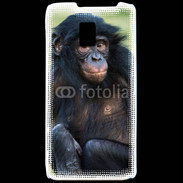 Coque LG P990 Portrait d'un Bonobo