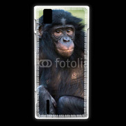 Coque Huawei Ascend P2 Portrait d'un Bonobo