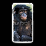 Coque LG L5 2 Portrait d'un Bonobo