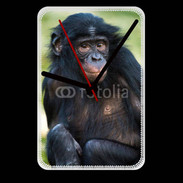 Grande pendule murale Portrait d'un Bonobo
