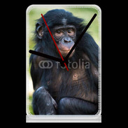 Pendule de bureau Portrait d'un Bonobo
