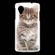 Coque LG Nexus 5 Portrait d'un chaton 75