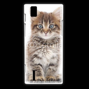 Coque Huawei Ascend P2 Portrait d'un chaton 75