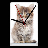 Pendule de bureau Portrait d'un chaton 75