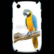 Coque Blackberry 8520 Perroquet Macaw Bleu et jaune