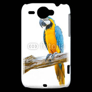Coque HTC Wildfire G8 Perroquet Macaw Bleu et jaune