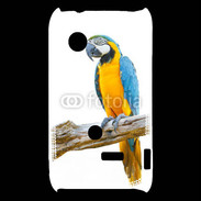 Coque Sony Xperia Typo Perroquet Macaw Bleu et jaune