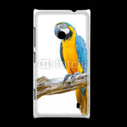 Coque Nokia Lumia 520 Perroquet Macaw Bleu et jaune