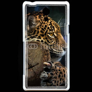 Coque Sony Xperia T Portrait d'un jaguar