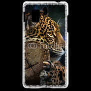 Coque LG Optimus G Portrait d'un jaguar