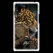 Coque LG Optimus L9 Portrait d'un jaguar