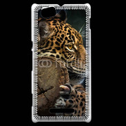 Coque Sony Xperia M Portrait d'un jaguar