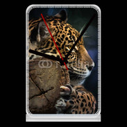 Pendule de bureau Portrait d'un jaguar