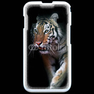 Coque Samsung ACE S5830 Portrait d'un tigre 25