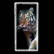 Coque Huawei Ascend P2 Portrait d'un tigre 25