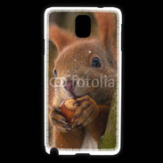 Coque Samsung Galaxy Note 3 Portrait d'un écureuil avec une noisette