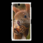 Coque Sony Xpéria Z Ultra Portrait d'un écureuil avec une noisette