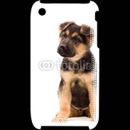 Coque iPhone 3G / 3GS Portrait chiot Berger allemand