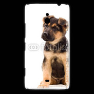 Coque Nokia Lumia 1320 Portrait chiot Berger allemand