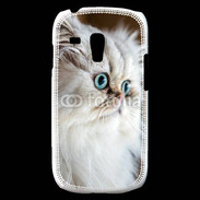 Coque Samsung Galaxy S3 Mini Magnifique chat persan aux yeux bleus