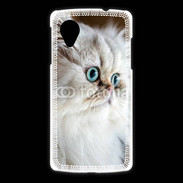 Coque LG Nexus 5 Magnifique chat persan aux yeux bleus