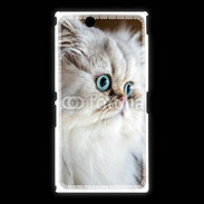Coque Sony Xpéria Z Ultra Magnifique chat persan aux yeux bleus