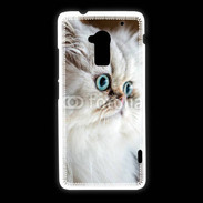 Coque HTC One Max Magnifique chat persan aux yeux bleus