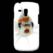 Coque Samsung Galaxy S3 Mini Poisson Silver Koi de face