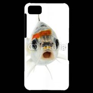 Coque Blackberry Z10 Poisson Silver Koi de face