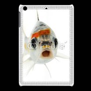 Coque iPadMini Poisson Silver Koi de face