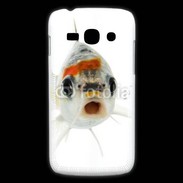Coque Samsung Galaxy Ace3 Poisson Silver Koi de face
