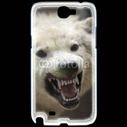 Coque Samsung Galaxy Note 2 Attention au loup