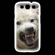 Coque Samsung Galaxy S3 Attention au loup