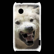 Coque Sony Xperia Typo Attention au loup