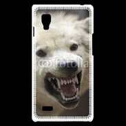 Coque LG Optimus L9 Attention au loup