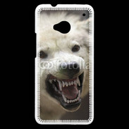 Coque HTC One Attention au loup