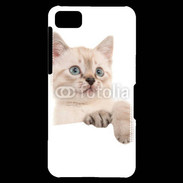 Coque Blackberry Z10 Petit chaton en portrait