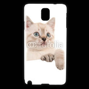 Coque Samsung Galaxy Note 3 Petit chaton en portrait